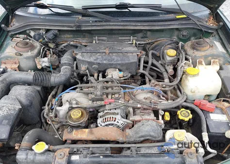 2002 Subaru Forester L из США, поврежденный, VIN JF1SF63562H720012